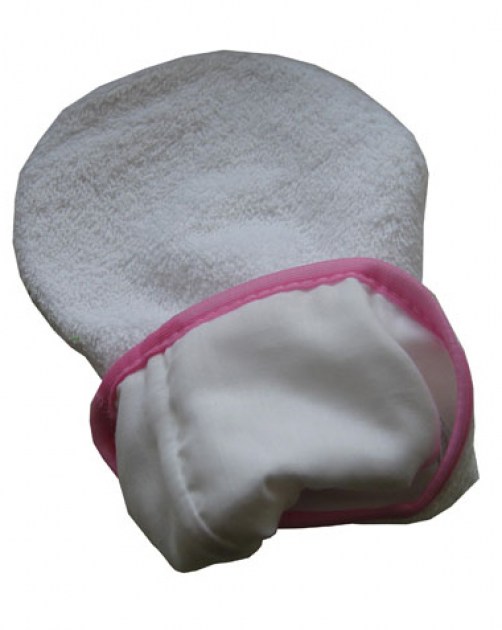 Махровая рукавица