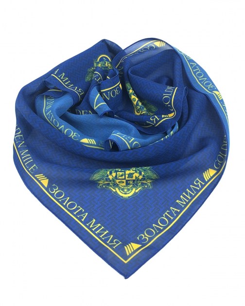 Косынка корпоративная шифоновая с логотипом